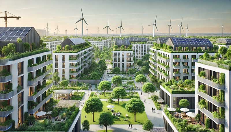 Grüne Immobilien