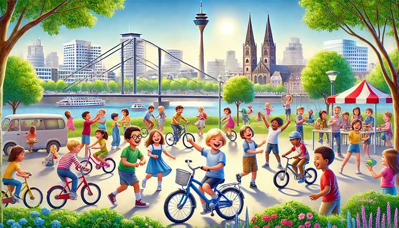 Kinder in Düsseldorf